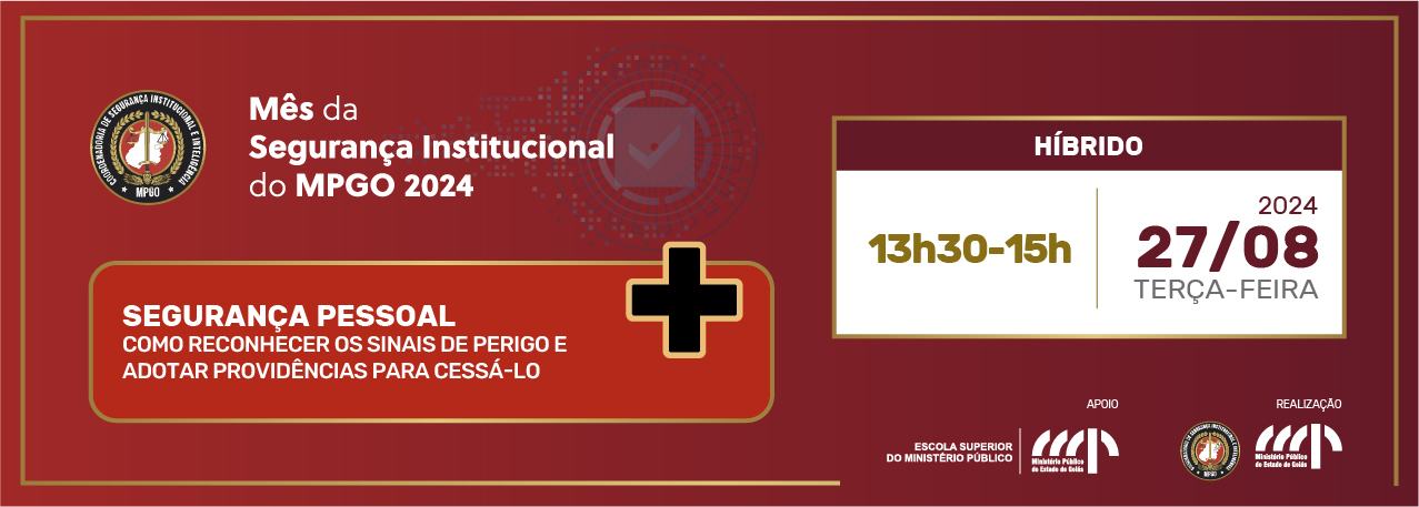 Segurança pessoal, como reconhecer os sinais de perigo e adotar providências para cessá-lo