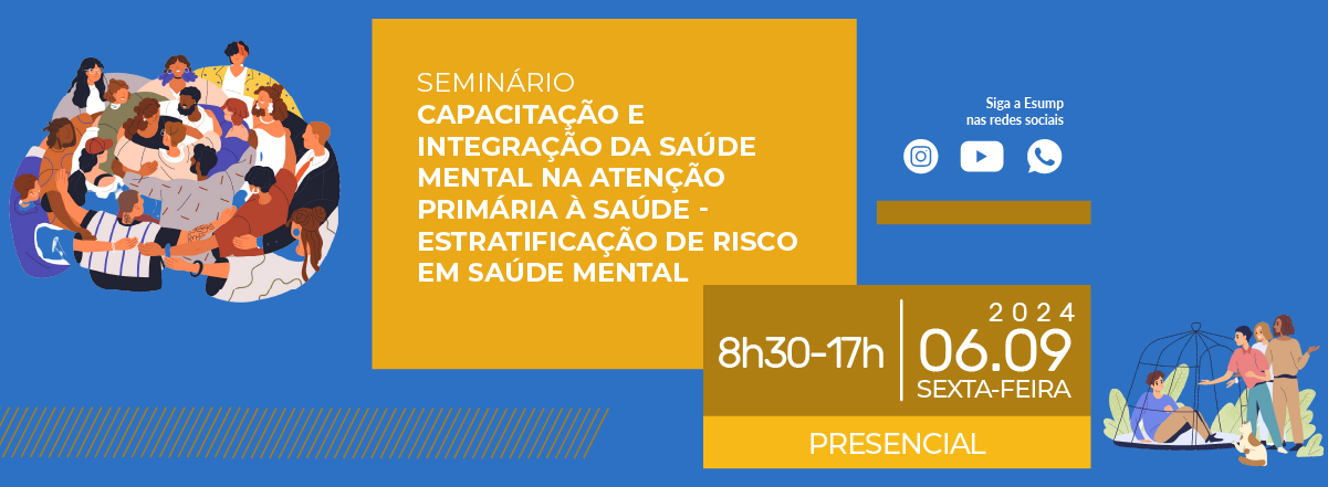 Capacitação e integração da saúde mental na Atenção Primária à Saúde - Estratificação de risco em saúde mental