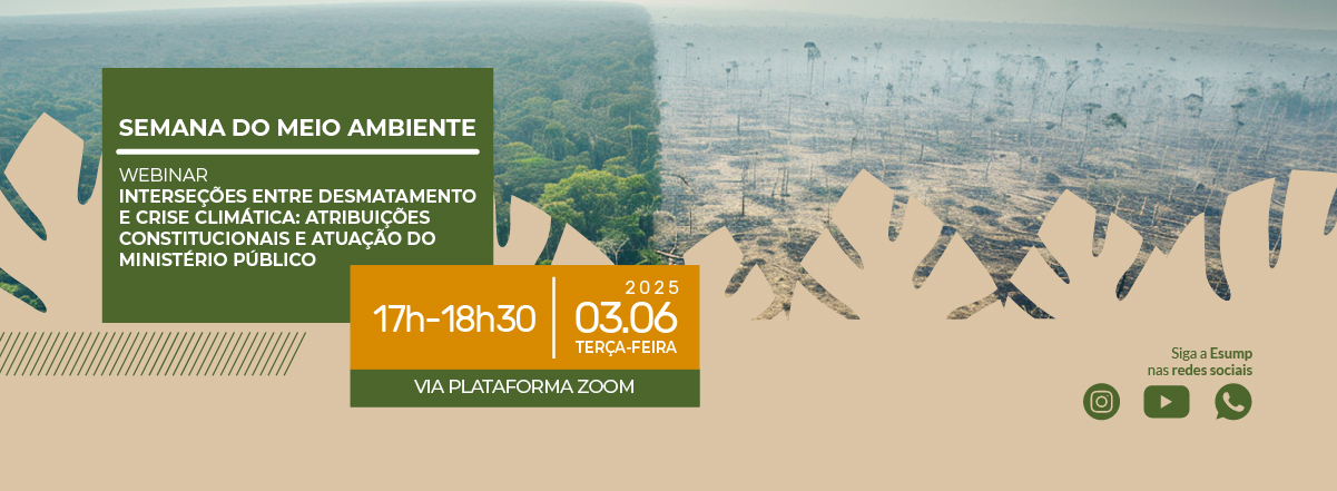 Interseções entre desmatamento e crise climática: atribuições constitucionais e atuação do Ministério Público