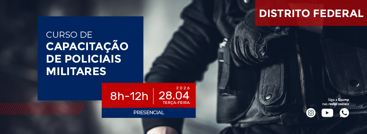 Capacitação de Policiais Militares Catalão