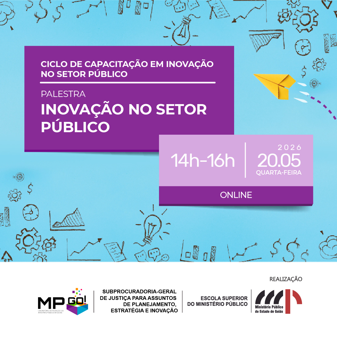 Arte específica da Palestra Inovação no Setor Público