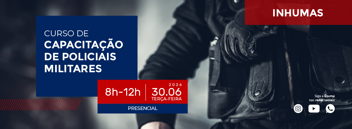 Capacitação de Policiais Militares Inhumas