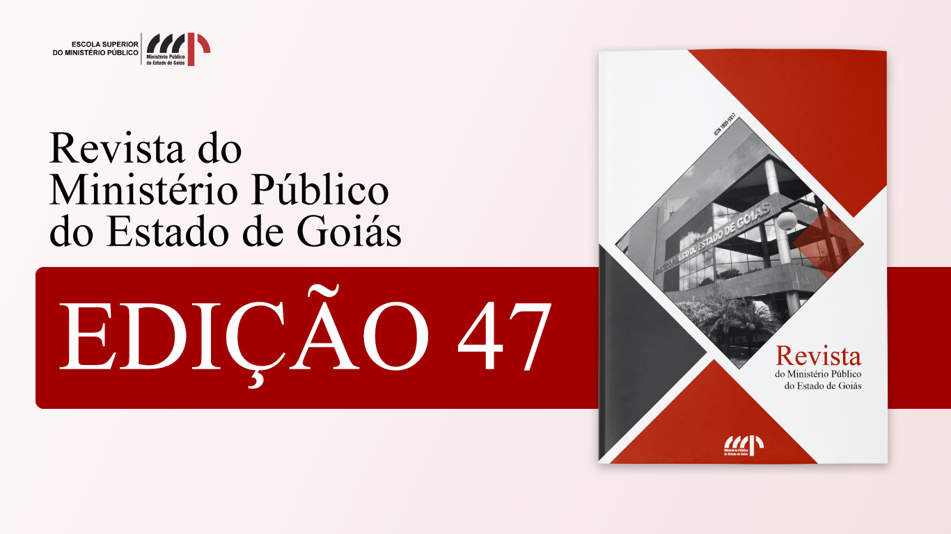 Capa da revista do MPGO edição 47